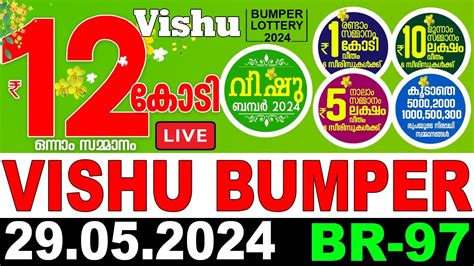vishu bumper result|Live .